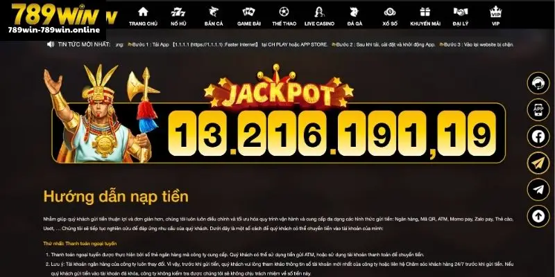 Các bước thực hiện để bổ sung tài khoản vốn tại 789Win