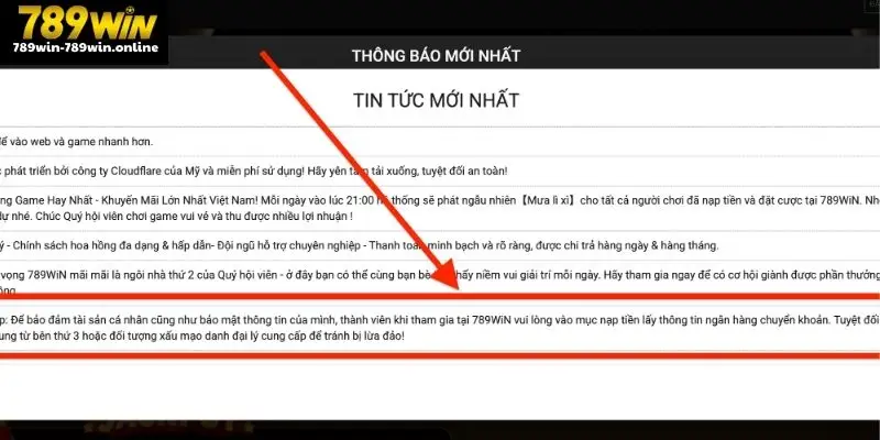 Những lỗi phổ biến khi thực hiện giao dịch nạp tiền 789Win